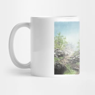 June 25th birthday flower Mug